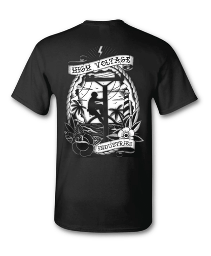 Paradise Tee - Made in USA - High Voltage Industries