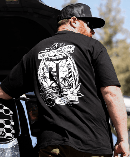 Paradise Tee - Made in USA - High Voltage Industries