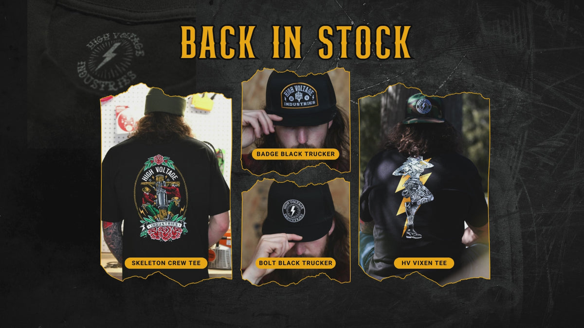 Restocked and new drops HVI