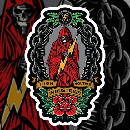 Reaper Sticker - High Voltage Industries