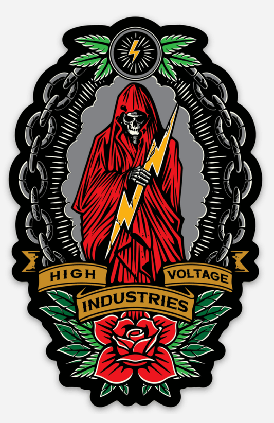 Reaper Sticker - High Voltage Industries