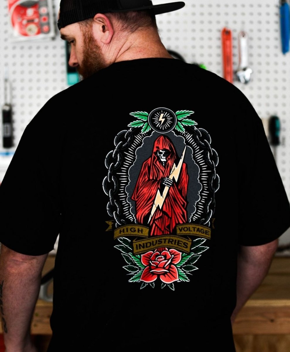 Reaper Tee - Made in USA - High Voltage Industries