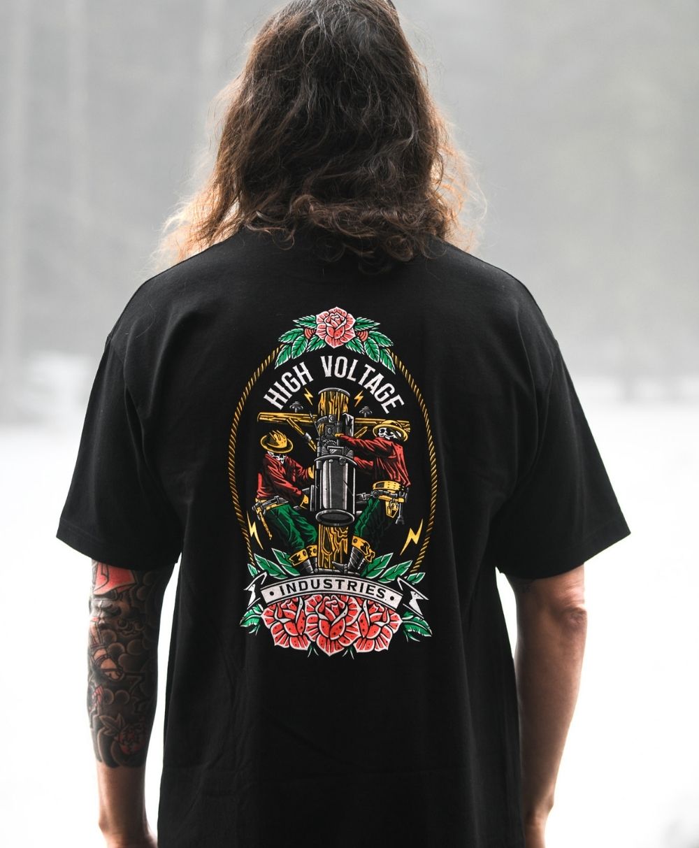 Skeleton Crew Tee - High Voltage Industries