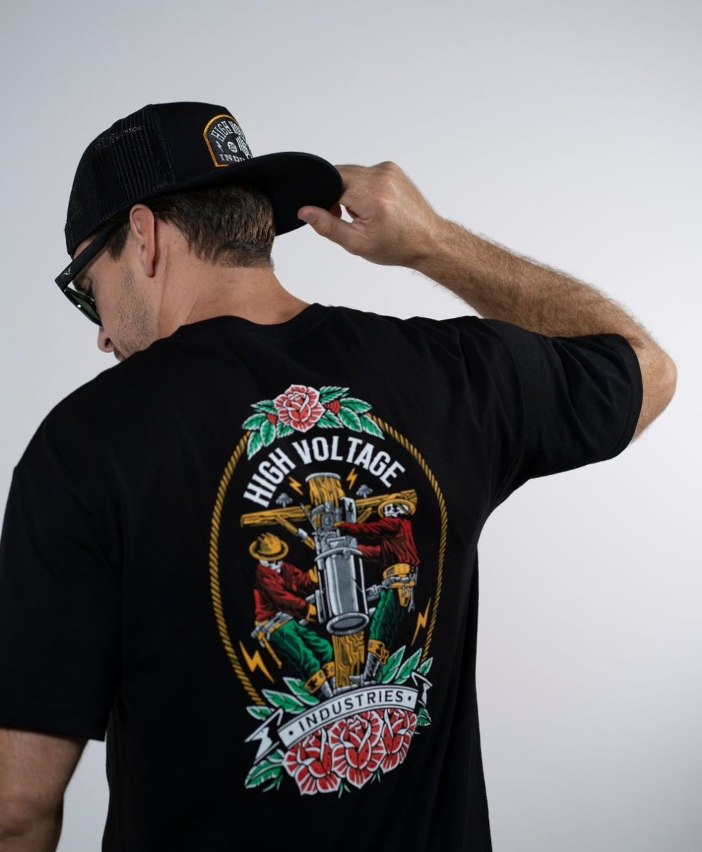 Skeleton Crew Tee - High Voltage Industries