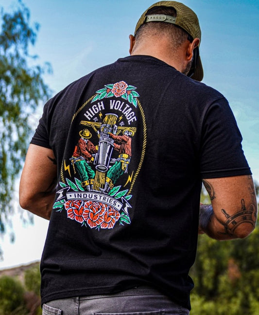 Skeleton Crew Tee - High Voltage Industries