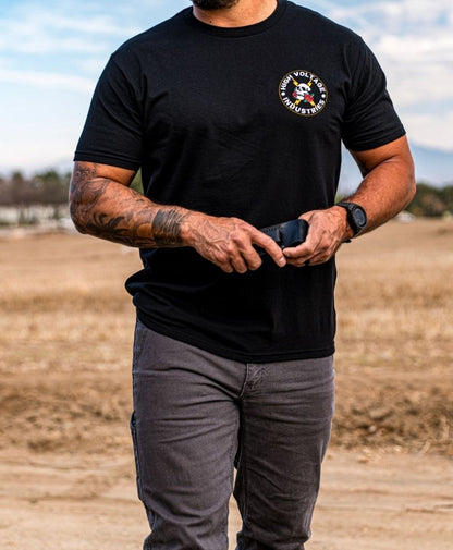 Skeleton Crew Tee - Made in USA - High Voltage Industries