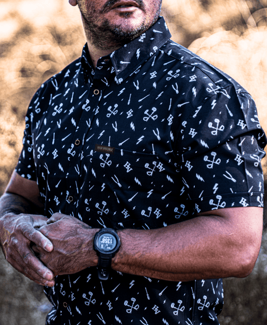 Splice Job Button Up - High Voltage Industries