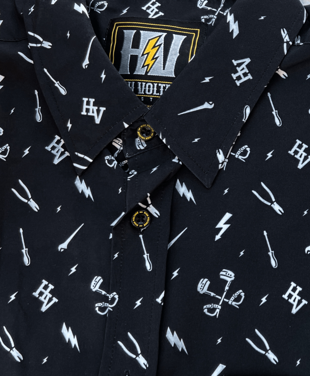 Splice Job Button Up - High Voltage Industries
