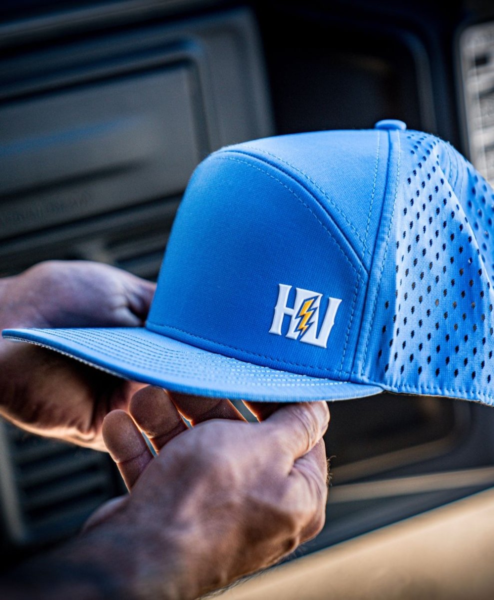 Stormcode Premium Hat (Electric Blue) - High Voltage Industries