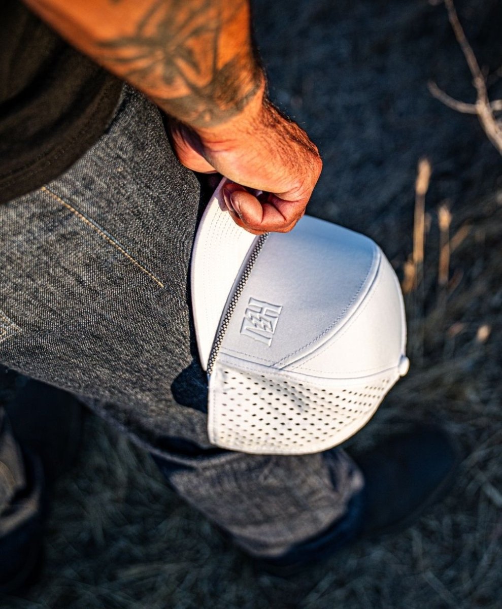 Stormcode Premium Hat (White) - High Voltage Industries
