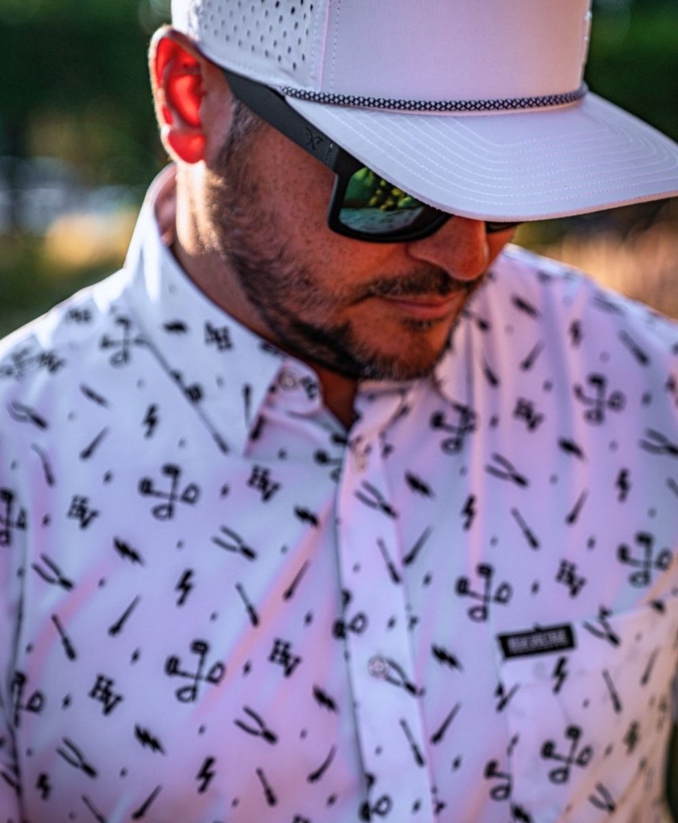 Stormcode Premium Hat (White) - High Voltage Industries