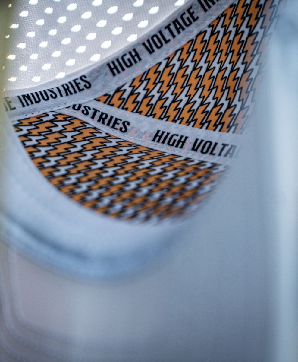 Stormcode Premium Hat (White) - High Voltage Industries