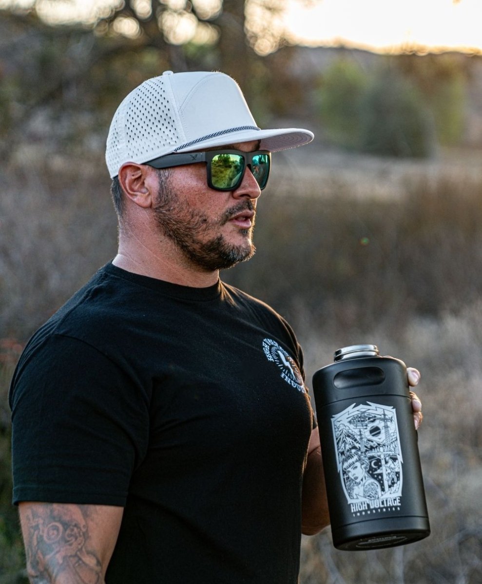 Stormcode Premium Hat (White) - High Voltage Industries