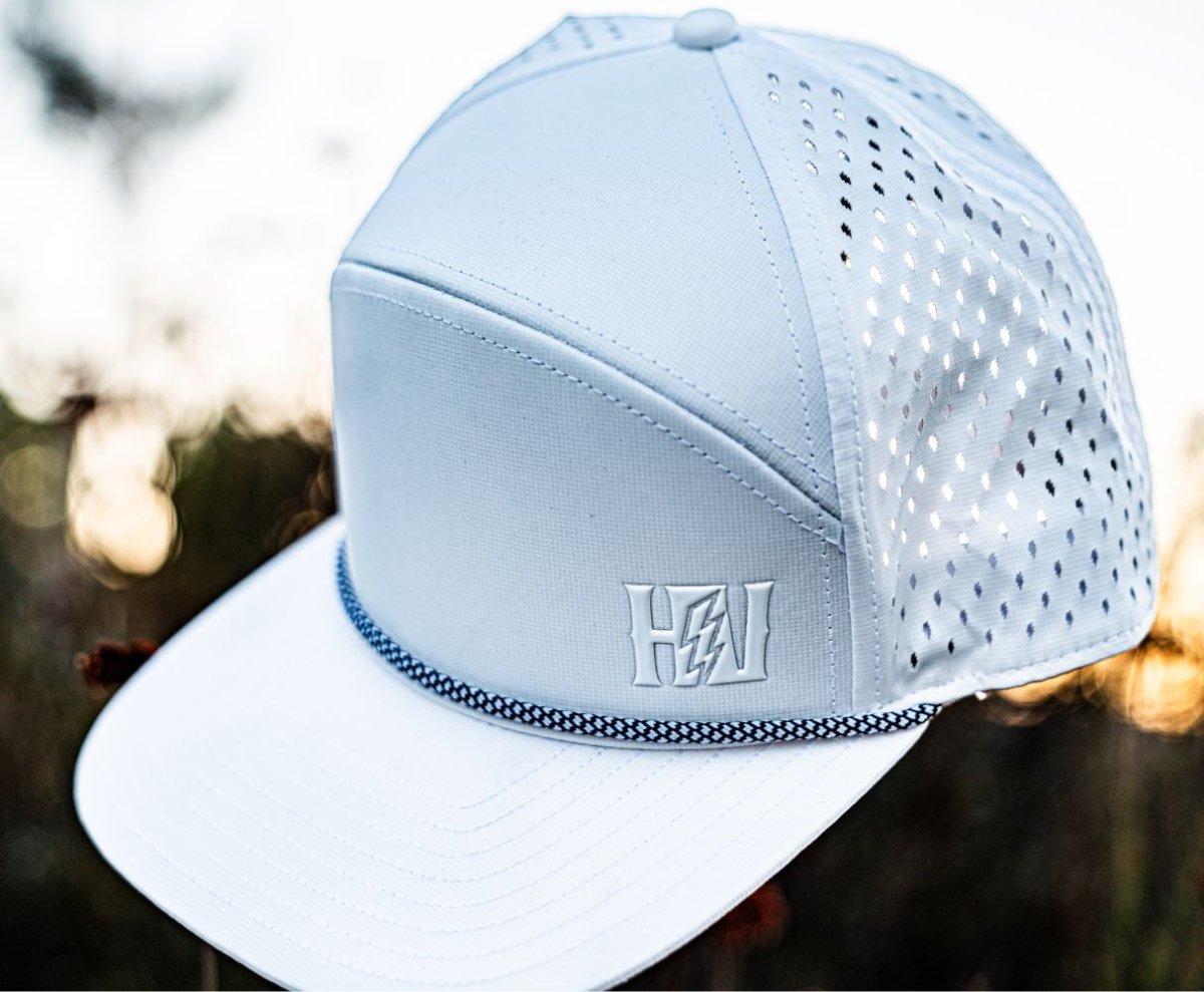 Stormcode Premium Hat (White) - High Voltage Industries