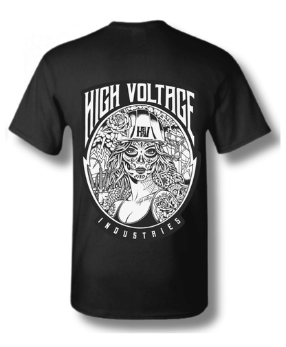 Sugar Skull Tee - High Voltage Industries