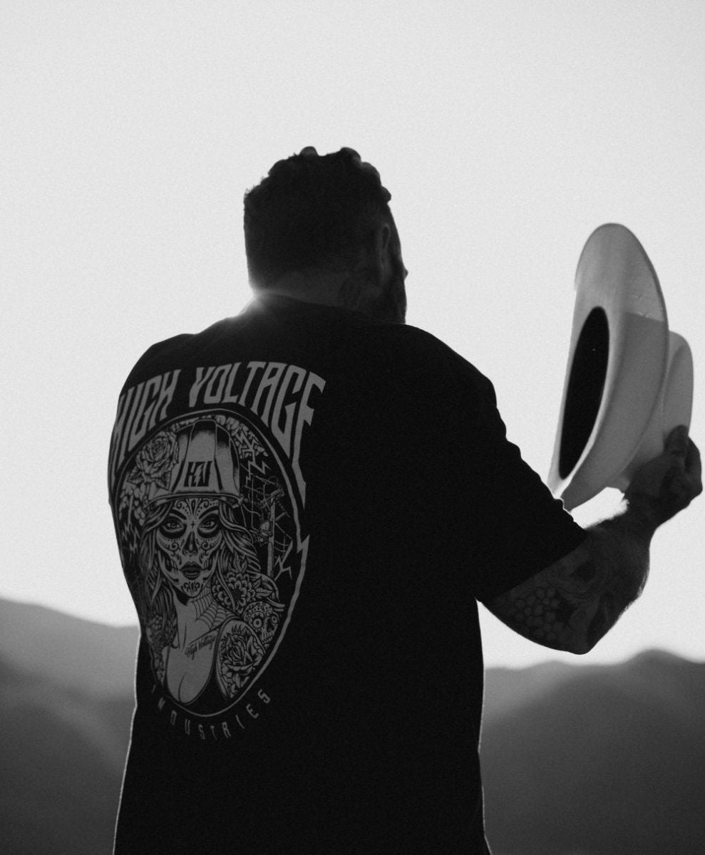 Sugar Skull Tee - High Voltage Industries