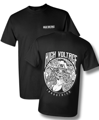 Sugar Skull Tee - High Voltage Industries