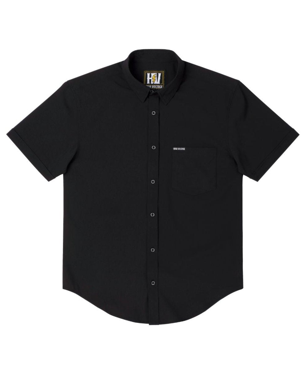 The Foreman Button Up (Black) - High Voltage Industries