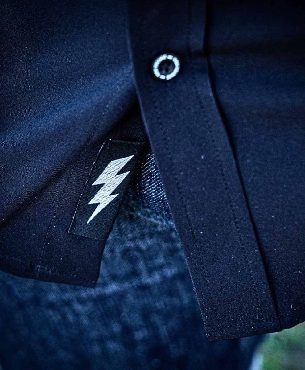 The Foreman Button Up (Black) - High Voltage Industries