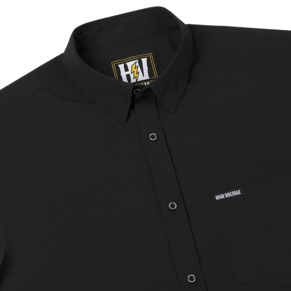 The Foreman Button Up (Black) - High Voltage Industries
