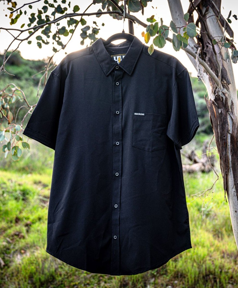 The Foreman Button Up (Black) - High Voltage Industries
