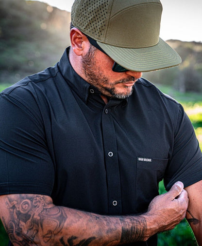 The Foreman Button Up (Black) - High Voltage Industries