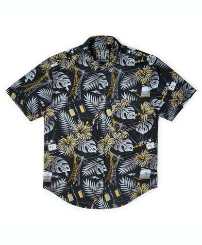The Islander Button Up (Blackout) - High Voltage Industries