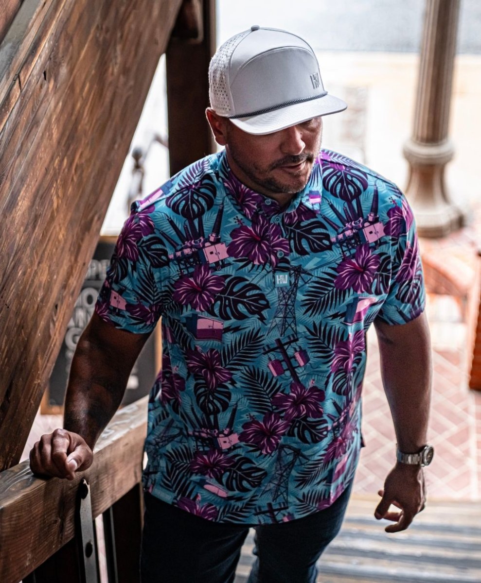 The Islander Polo (Aqua) - High Voltage Industries