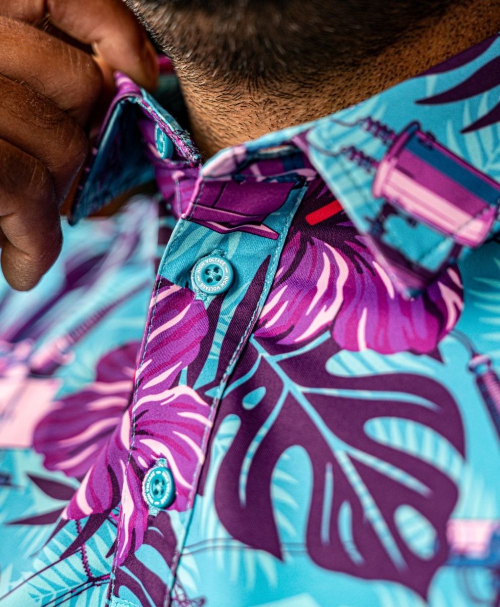 The Islander Polo (Aqua) - High Voltage Industries