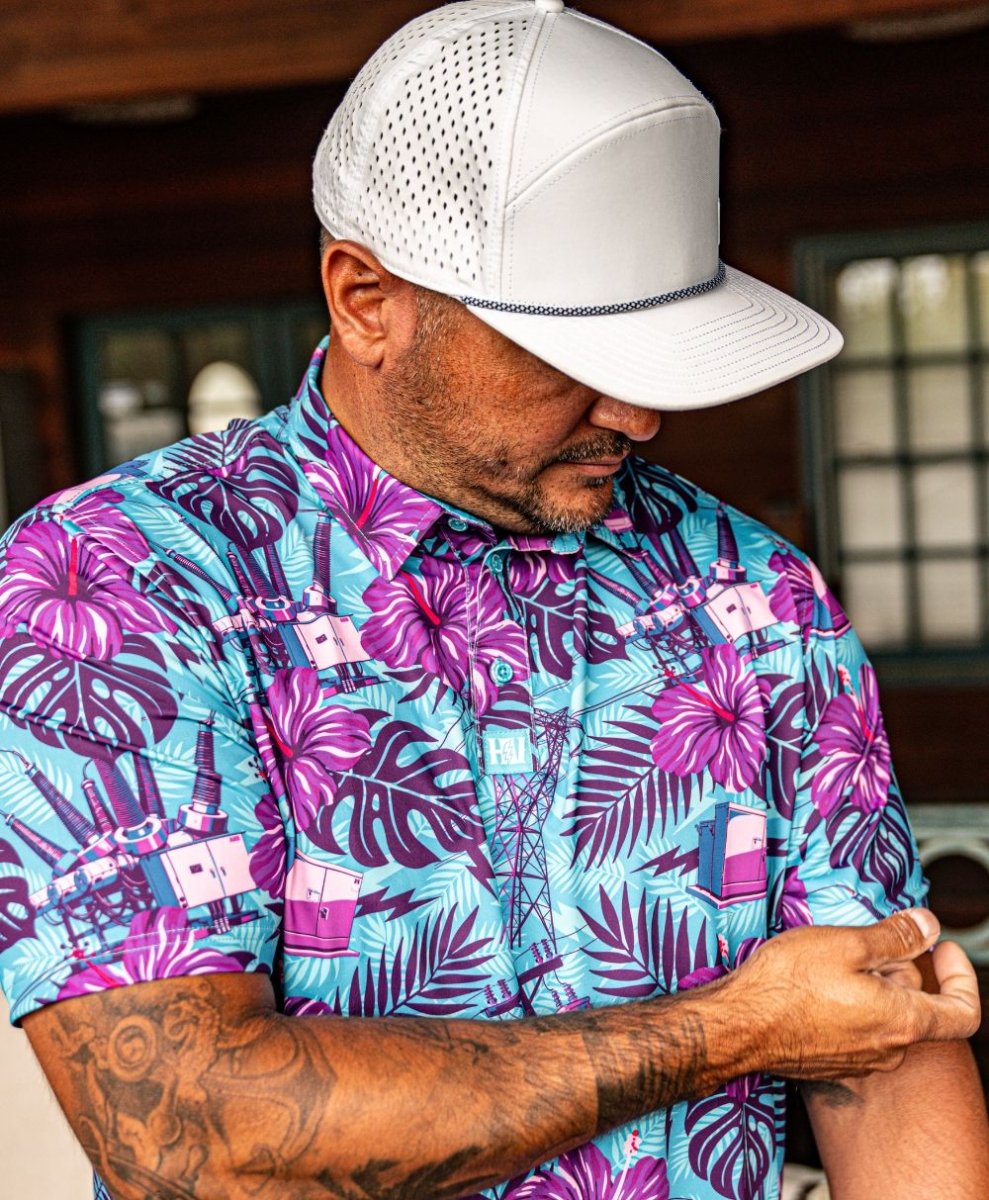 The Islander Polo (Aqua) - High Voltage Industries
