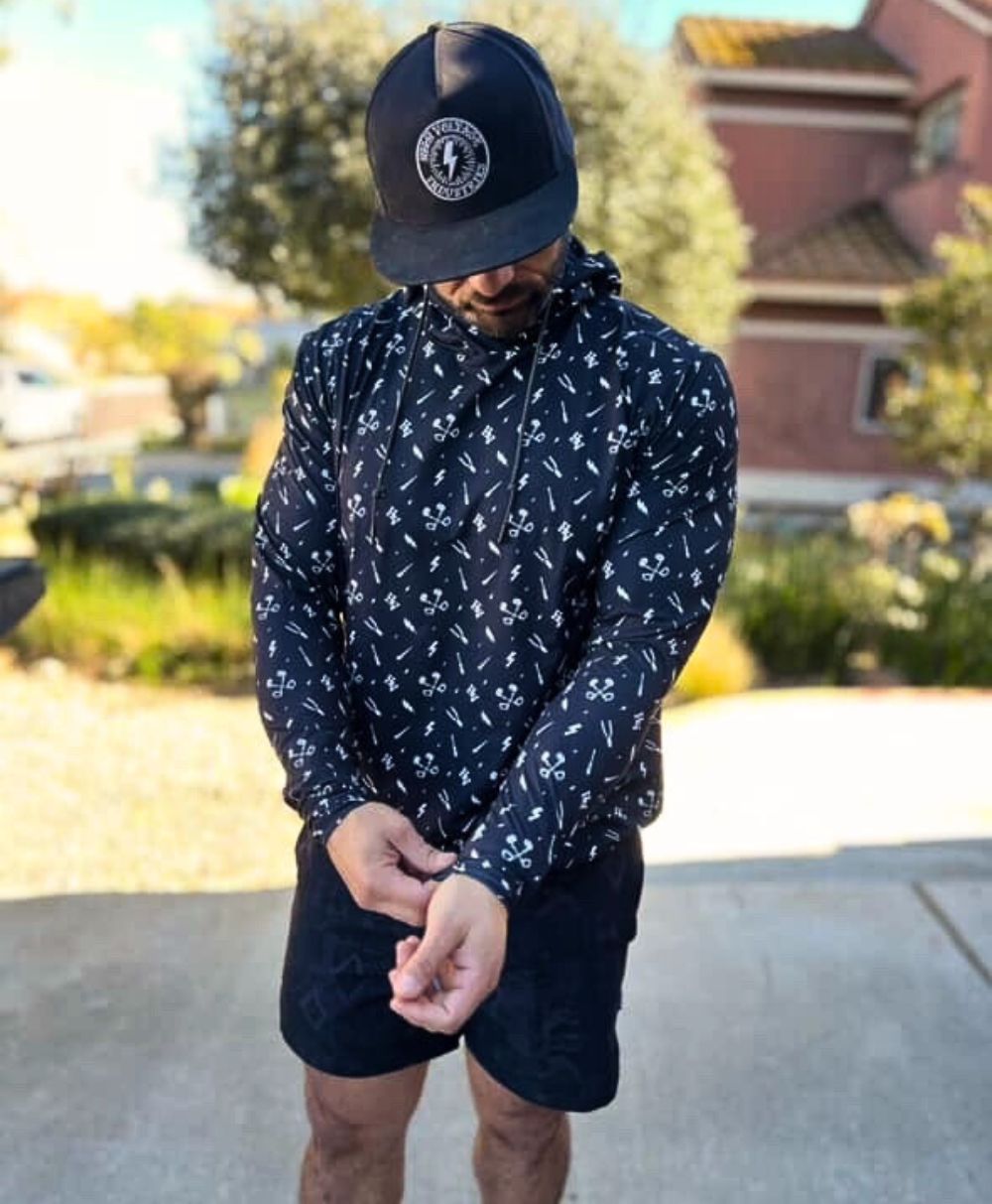 Essentials Performance Hoodie - (Black)