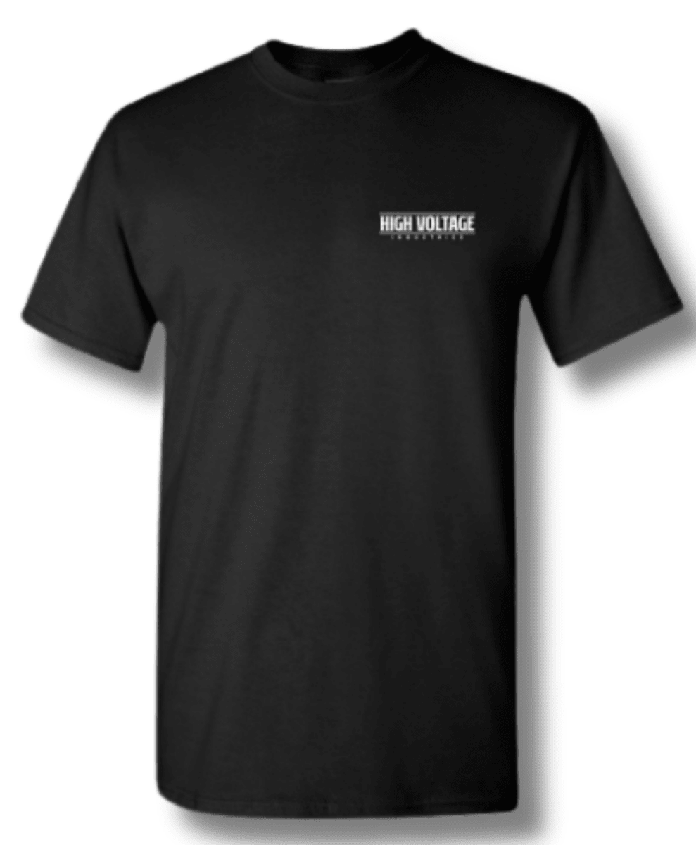 Vintage Logo Tee - Made in USA - High Voltage Industries