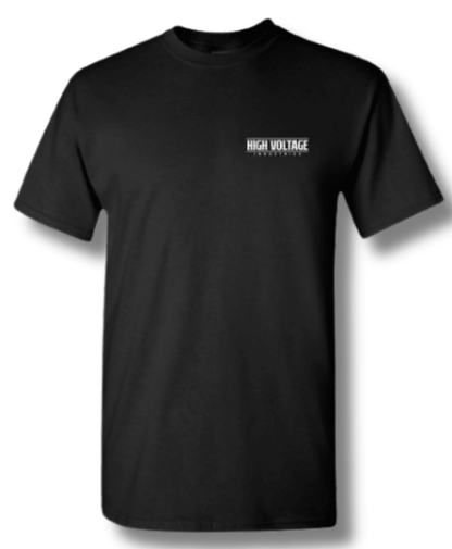 Vintage Logo Tee - Made in USA - High Voltage Industries