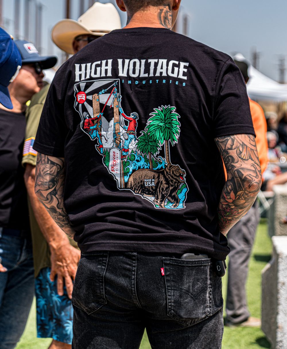 LIMITED EDITION: 2025 Rodeo Collab Tee - MADE IN USA - High Voltage Industries