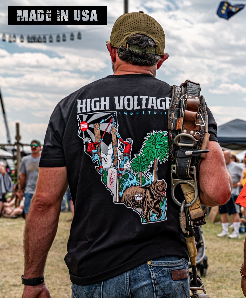LIMITED EDITION: 2025 Rodeo Collab Tee - MADE IN USA - High Voltage Industries
